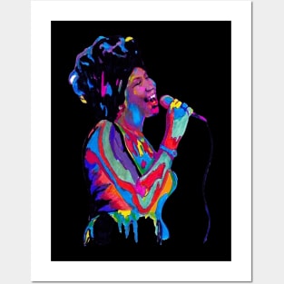 Legendary Diva Franklin Tee Retro Vibes Posters and Art